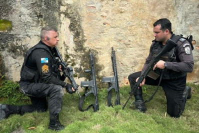 Polícia Militar apreende mais de 600 fuzis apenas em 2024