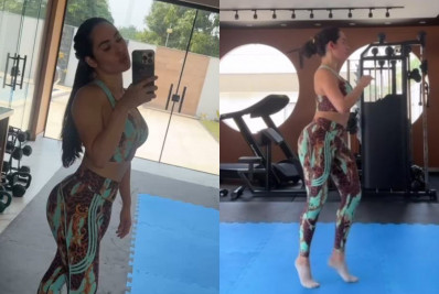 Isabelle Nogueira investe em aula de samba para estrear como musa da Grande Rio