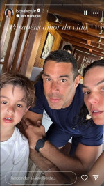 Vídeo! Isis Valverde celebra aniversário do filho