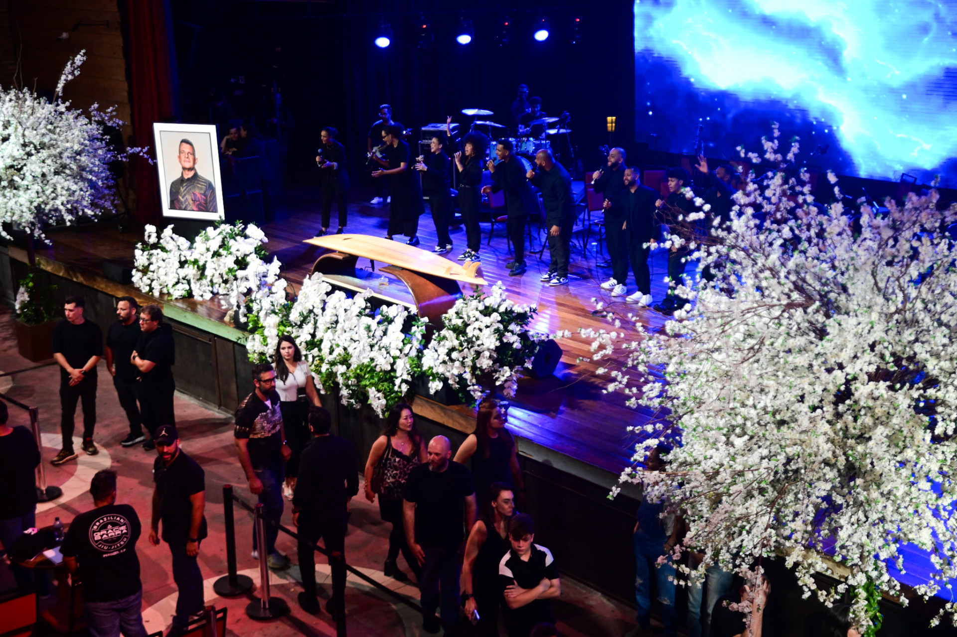 Velório do Apóstolo Rina, fundador da Igreja Bola de Neve - Leo Franco/ Agnews 