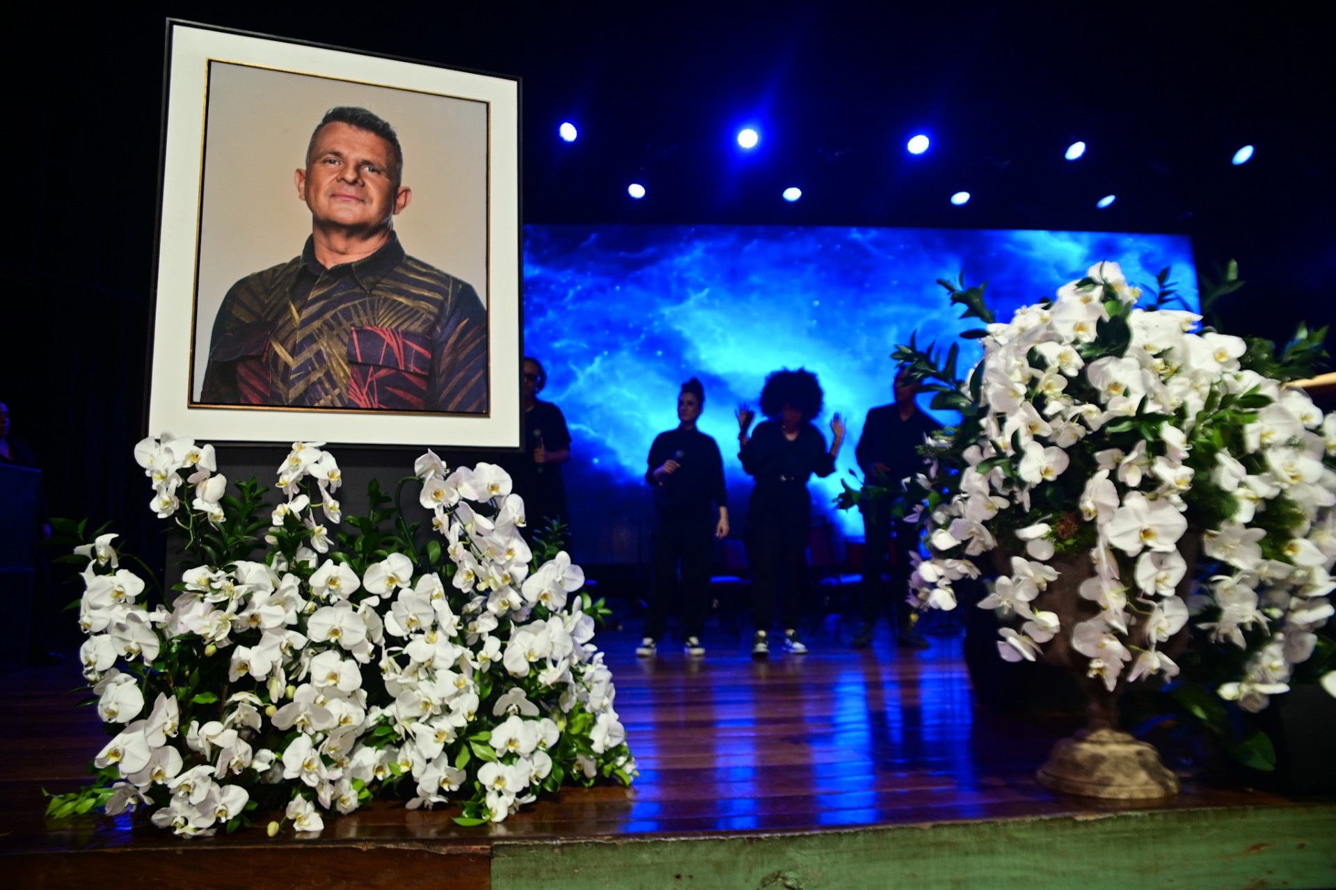 Velório do Apóstolo Rina, fundador da Igreja Bola de Neve - Leo Franco/ Agnews