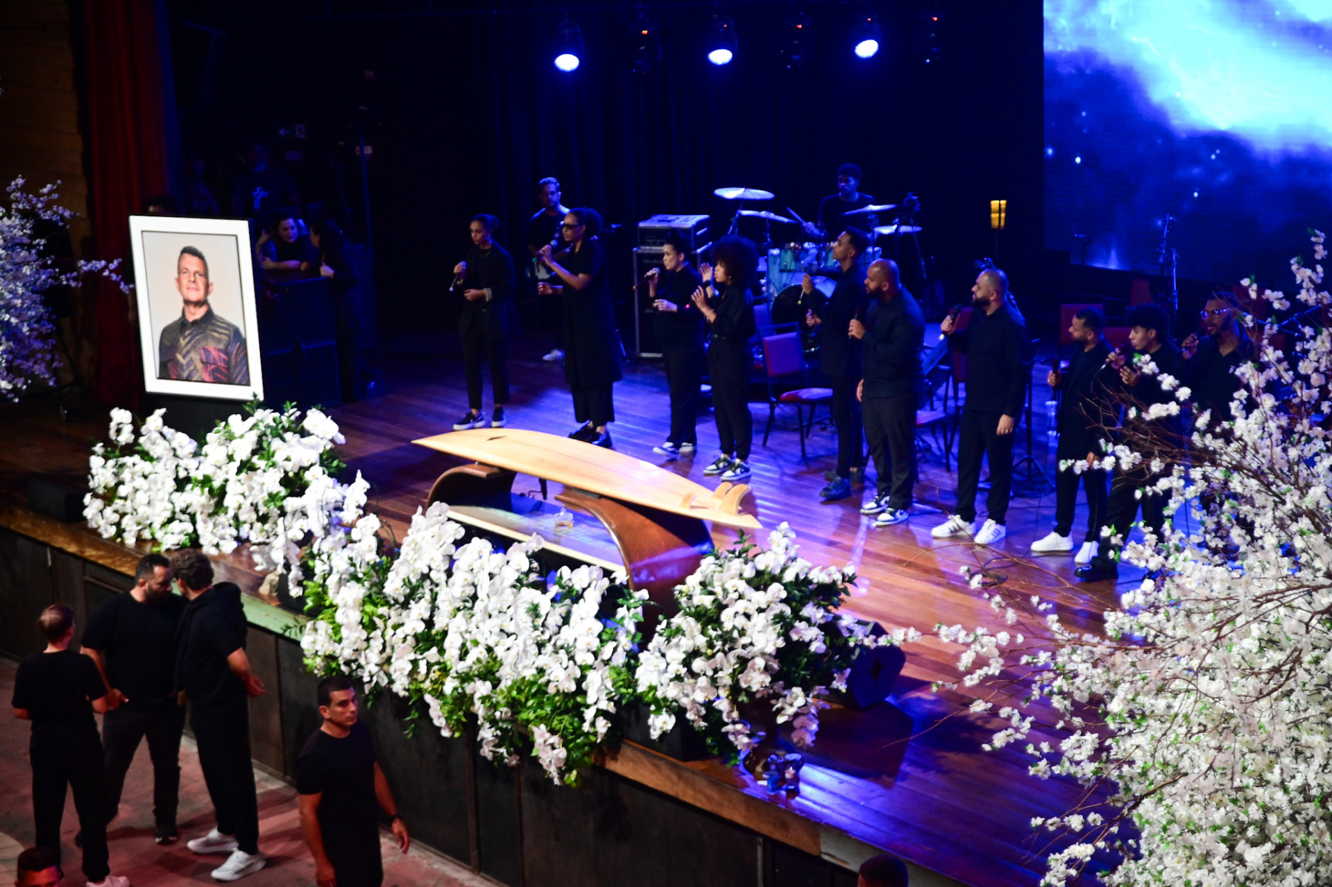 Velório do Apóstolo Rina, fundador da Igreja Bola de Neve - Leo Franco/ Agnews 