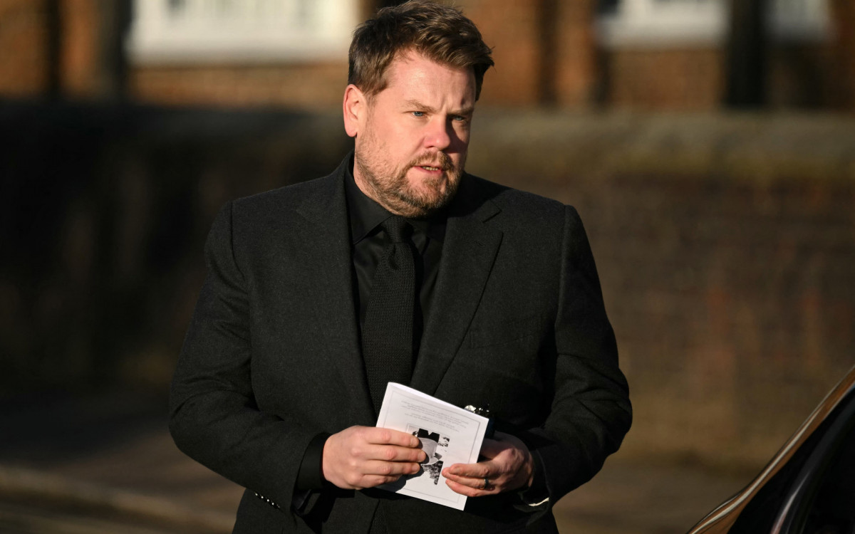 Ator, roteirista, produtor, comediante, apresentador e cantor britânico,James Corden - afp