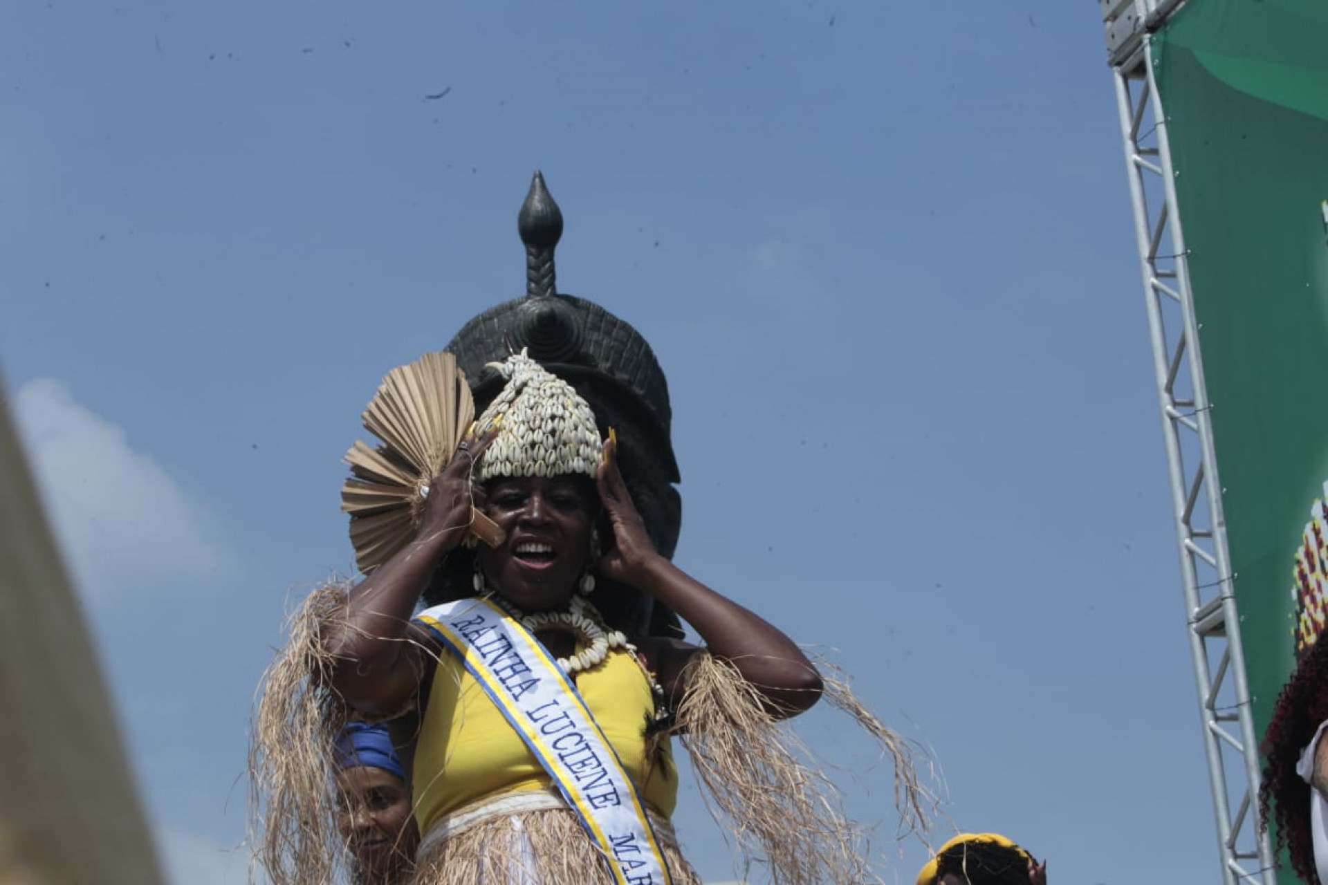 Apresentação do grupo Filhas de Gandhi durante a celebração do Dia da Consciência Negra - Reginaldo Pimenta/Agência O Dia