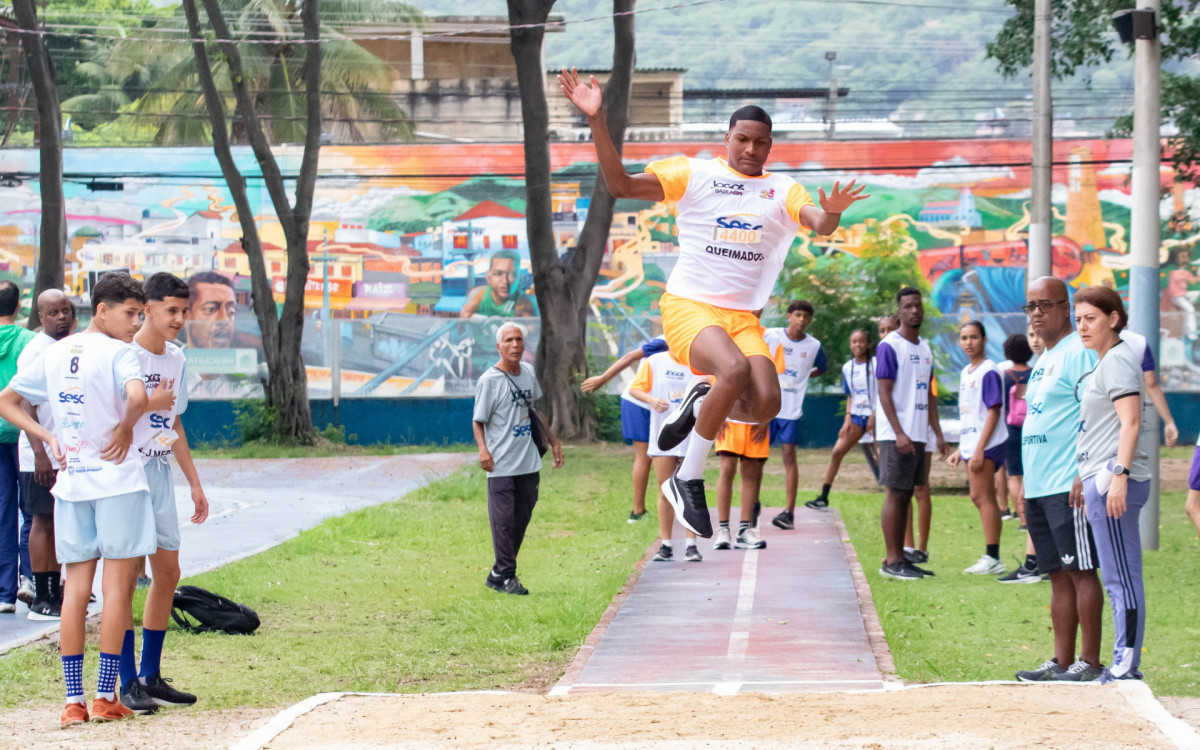 Potência máxima: jovens atletas superaram os próprios limites nas diversas modalidades de atletismo