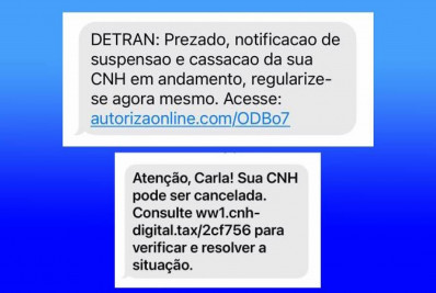 Detran emite alerta sobre golpes de suspensão de CNH