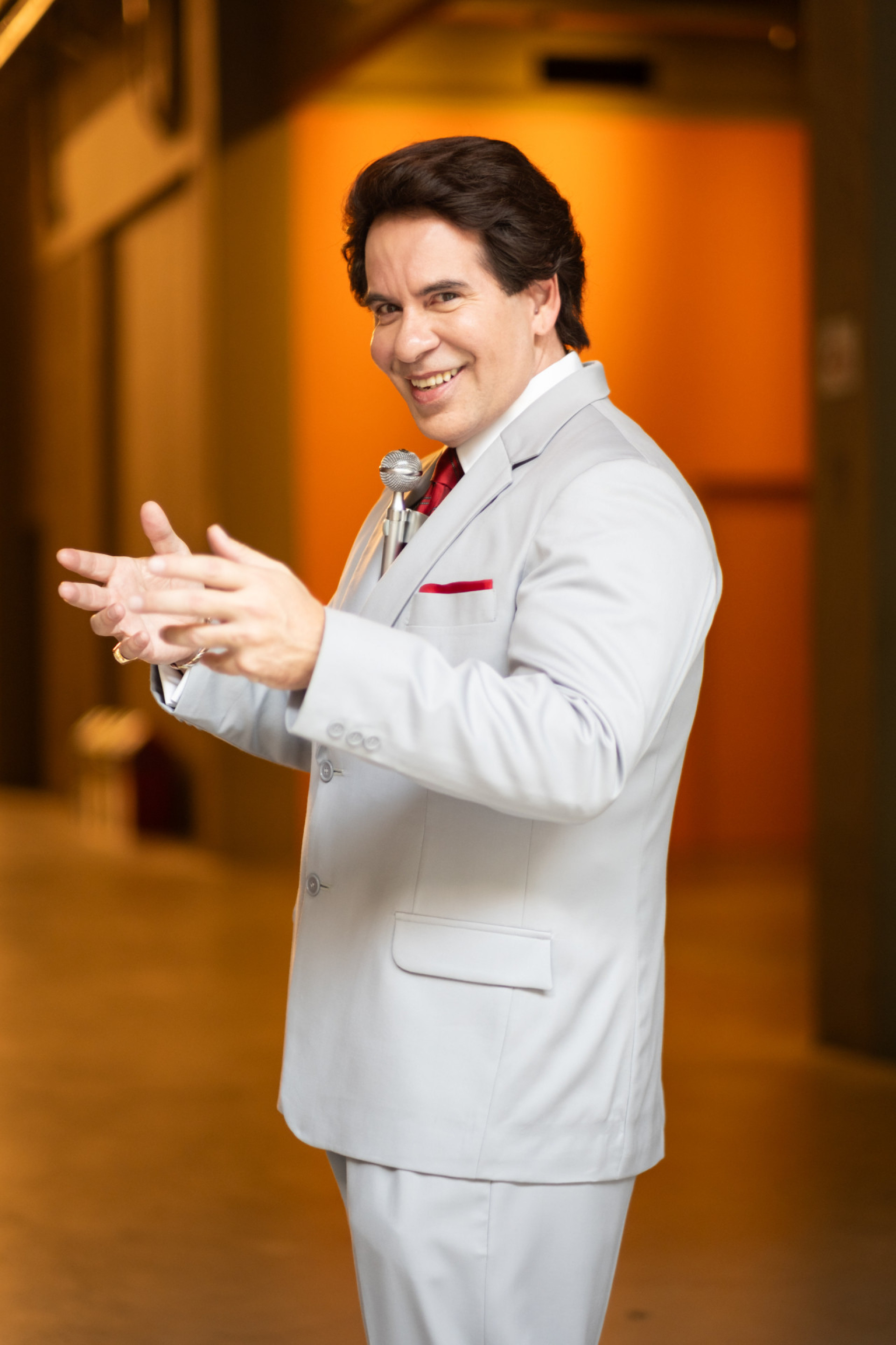 Leandro Hassum vive Silvio Santos em filme - Fernando Pastorelli / Divulgação