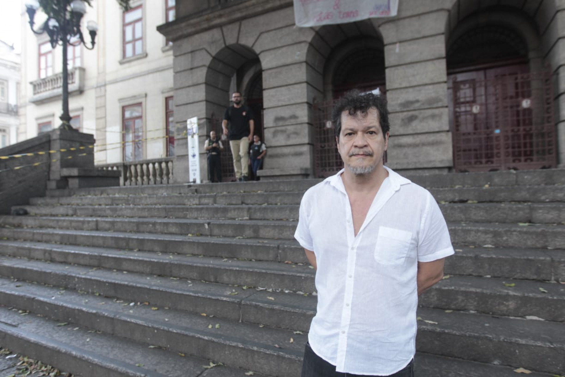 'É um prédio que, pelas suas características históricas, precisa de um cuidado especial', aponta o diretor do IFCS, Fernando Santoro - Reginaldo Pimenta/Agência O Dia