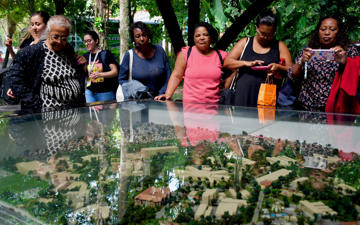 No Museu da Vida Fiocruz, as idosas conheceram ainda o Castelo Mourisco