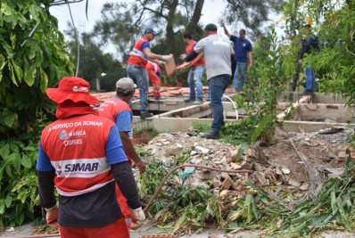 Gated interrompe construção irregular na Divinéia