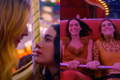 Bruna Marquezine e Fernanda Paes Leme protagonizam cena de sexo em série e chocam web