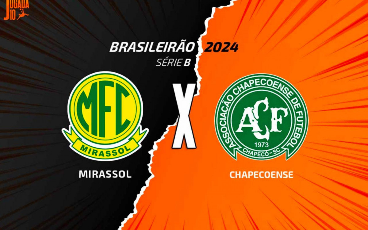 Mirassol x Chapecoense: onde assistir, escalações e arbitragem