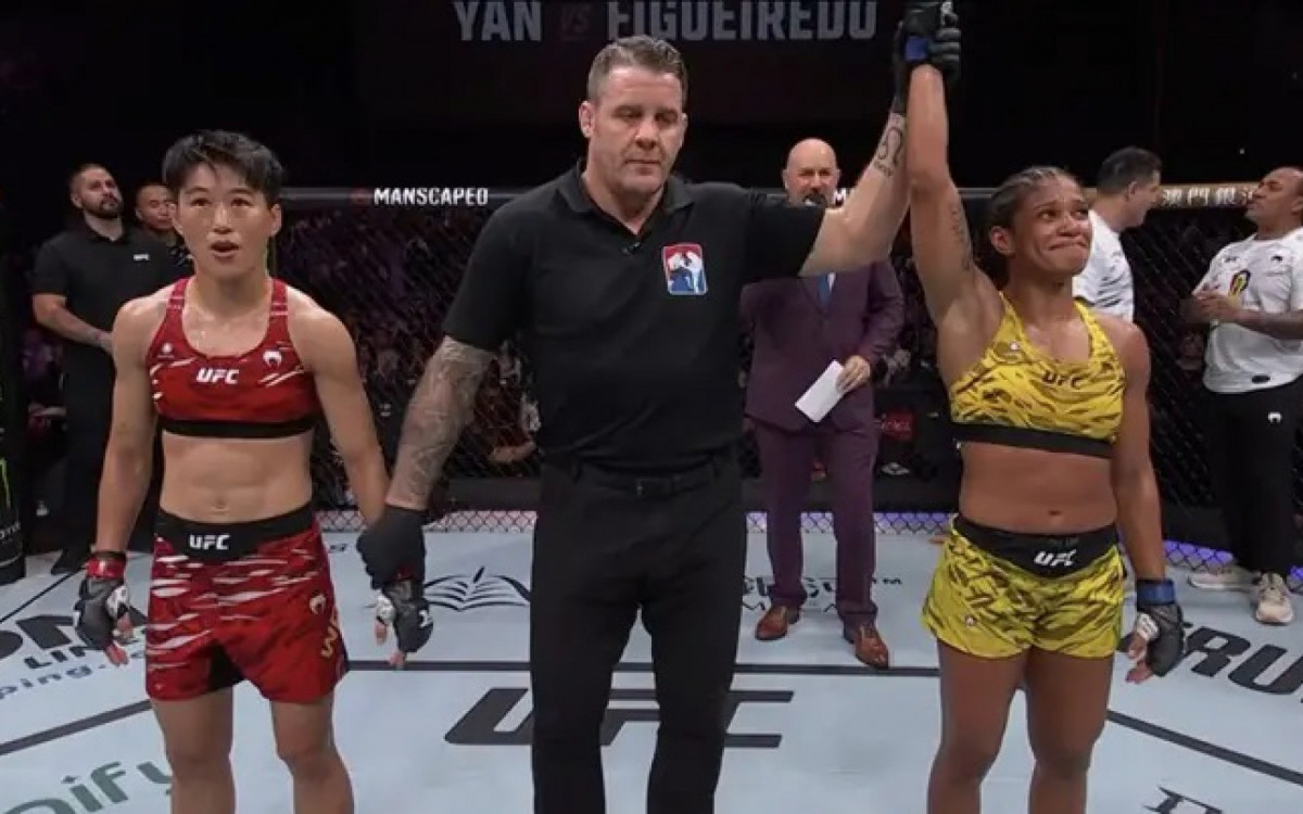 Gabriella Fernandes finalizou chinesa no UFC Macau e emplacou sua segunda vitória
