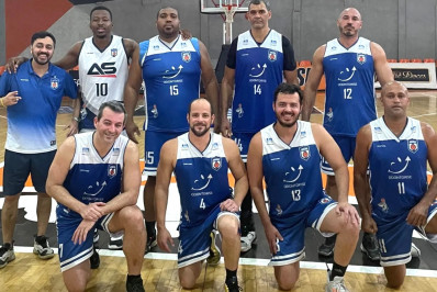 Angra Basquete Máster +40 vence na semifinal da LSB
