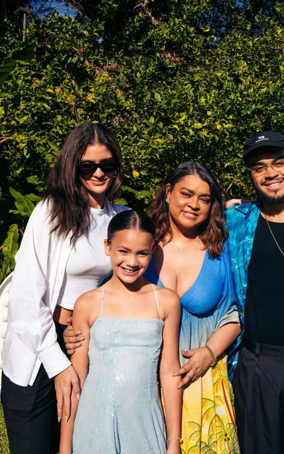 Laura Fernandez, Sol de Maria, Preta Gil e Francisco Gil - Reprodução/Instagram