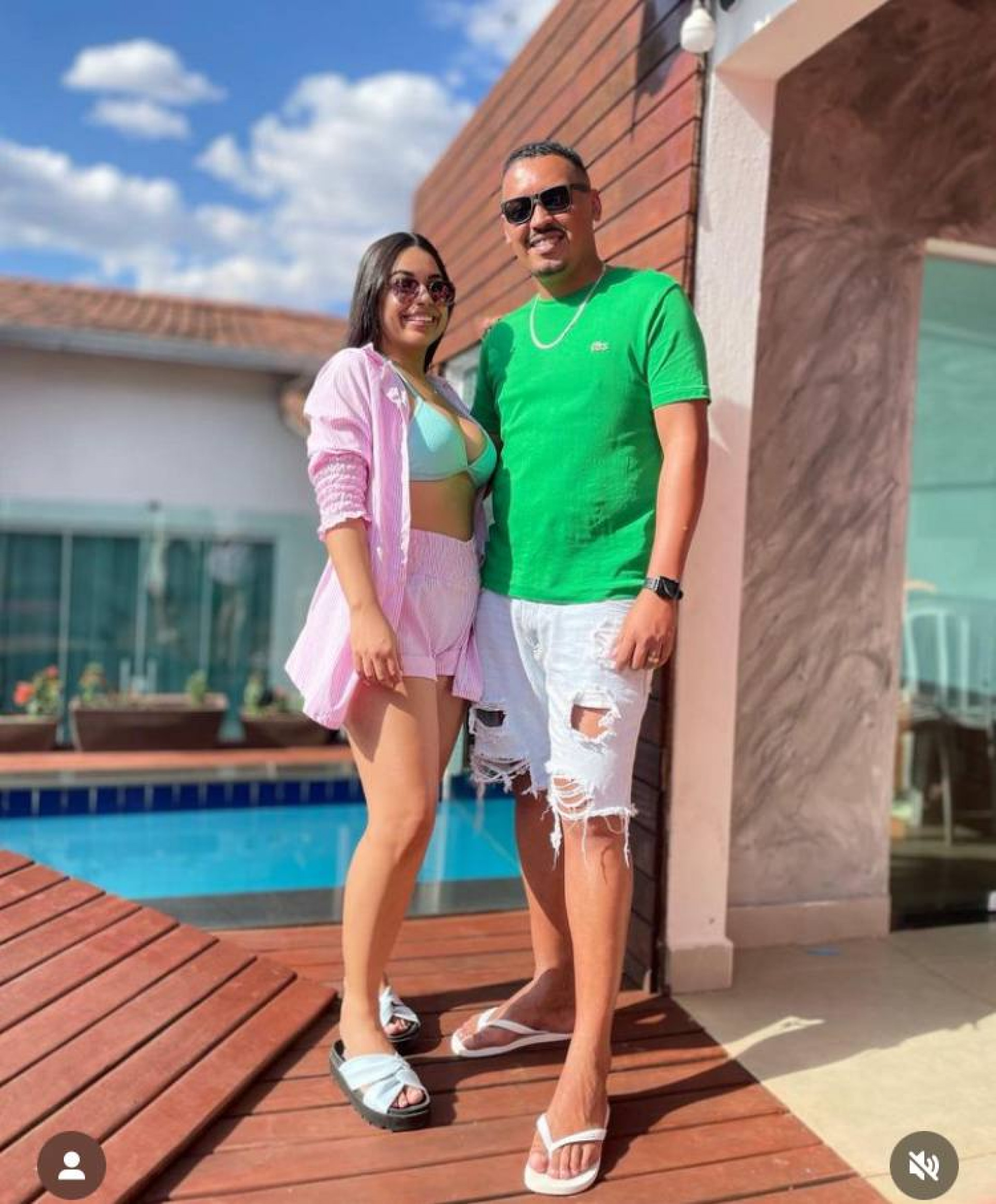 Wallison e Jennifer comemoraram o último aniversário de casamento no dia 20 de abril de 2024 - Reprodução/redes sociais