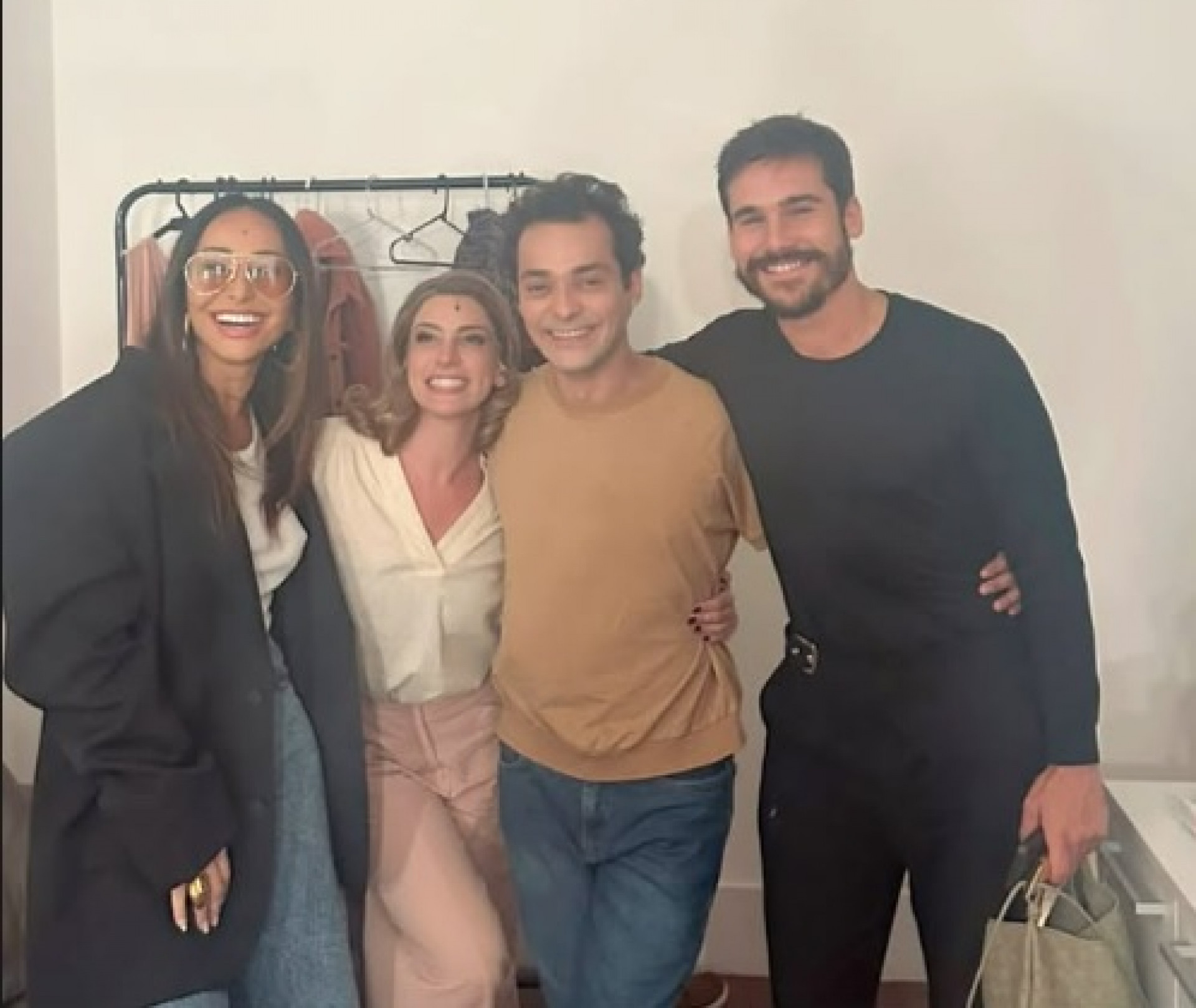 Sabrina Sato, Thais Piza, Eduardo Sterbitch e Nicolas Prattes - Reprodução do Instagram