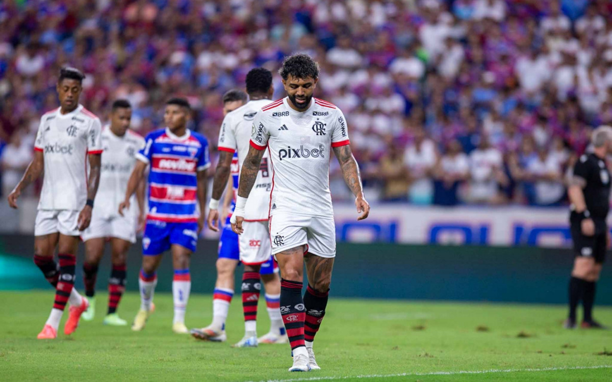 De volta ao time titular do Fla, Gabigol perdeu uma boa chance