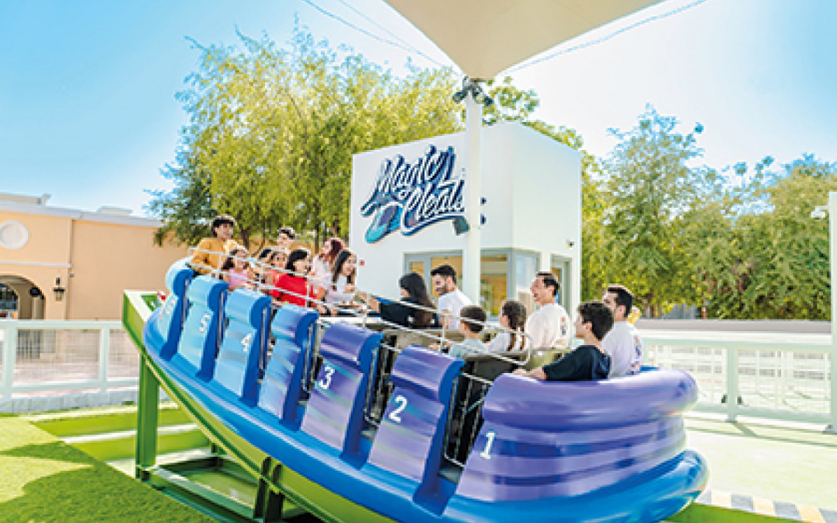 O parque de diversões temático do Real Madrid tem 18 atrações divididas em três áreas