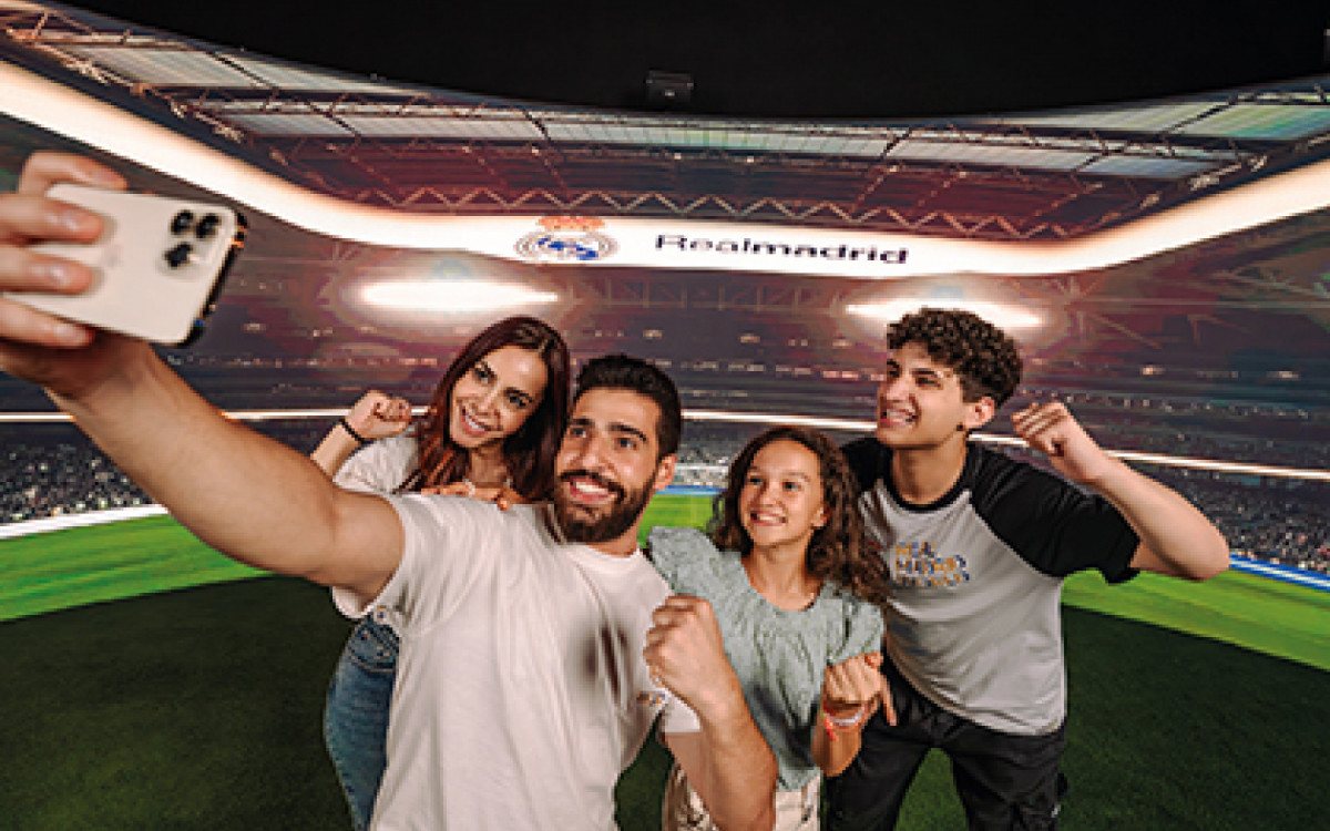 O parque de diversões temático do Real Madrid tem 18 atrações divididas em três áreas