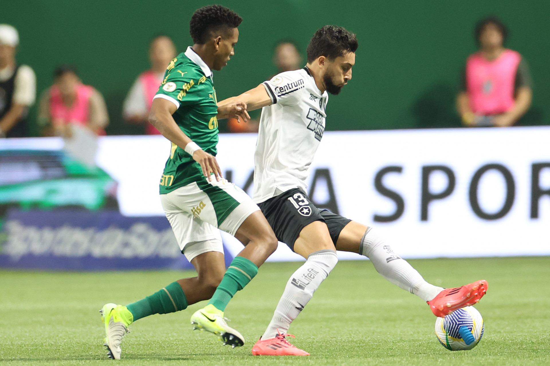 Botafogo e Palmeiras se enfrentaram em São Paulo - Vitor Silva / Botafogo