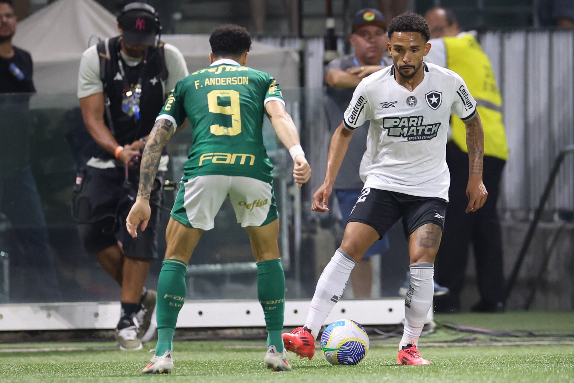 Botafogo e Palmeiras se enfrentaram em São Paulo - Vitor Silva / Botafogo