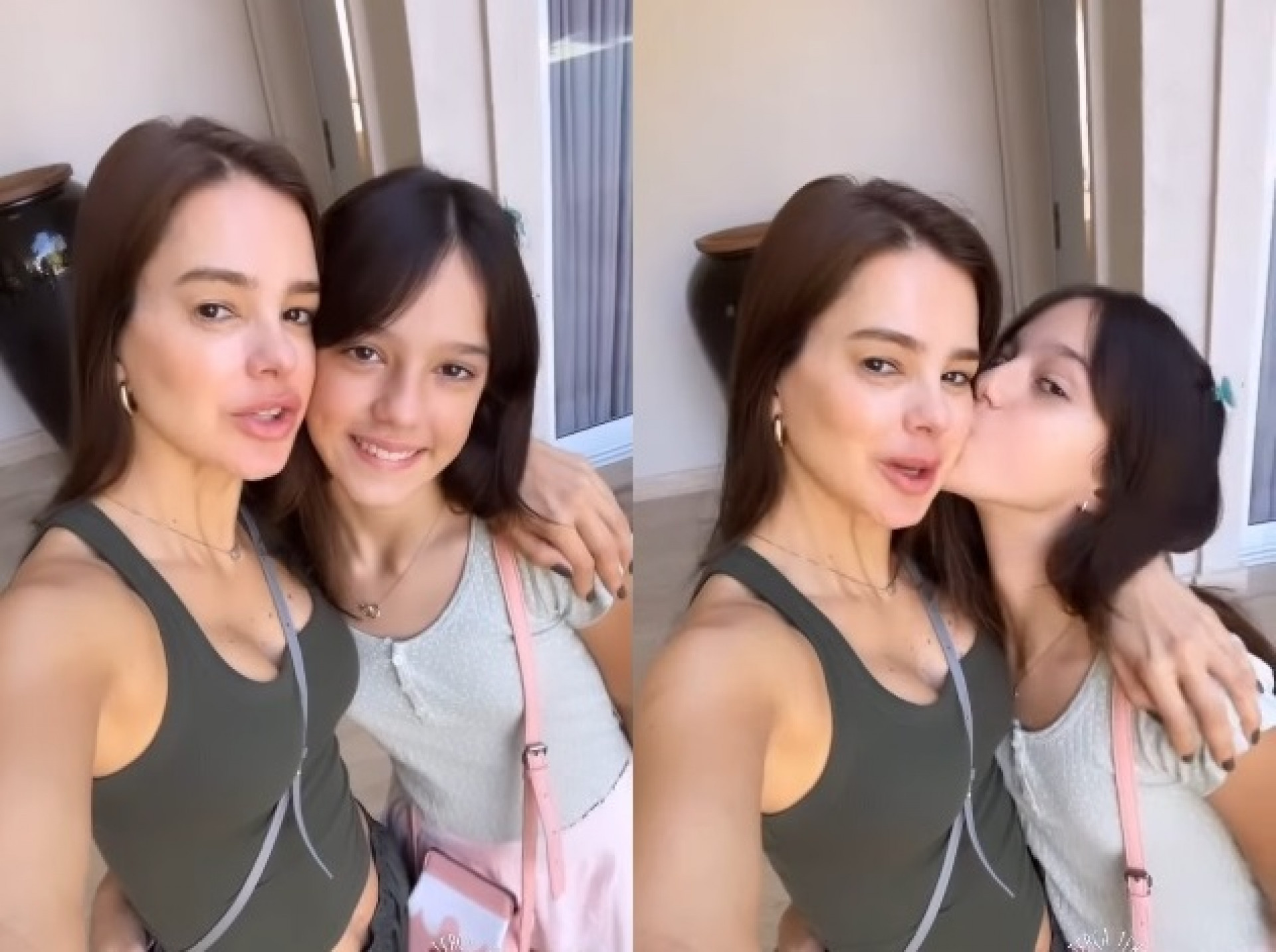 Apresentadora recebeu a companhia da filha em sessão de radioterapia - Reprodução/Instagram