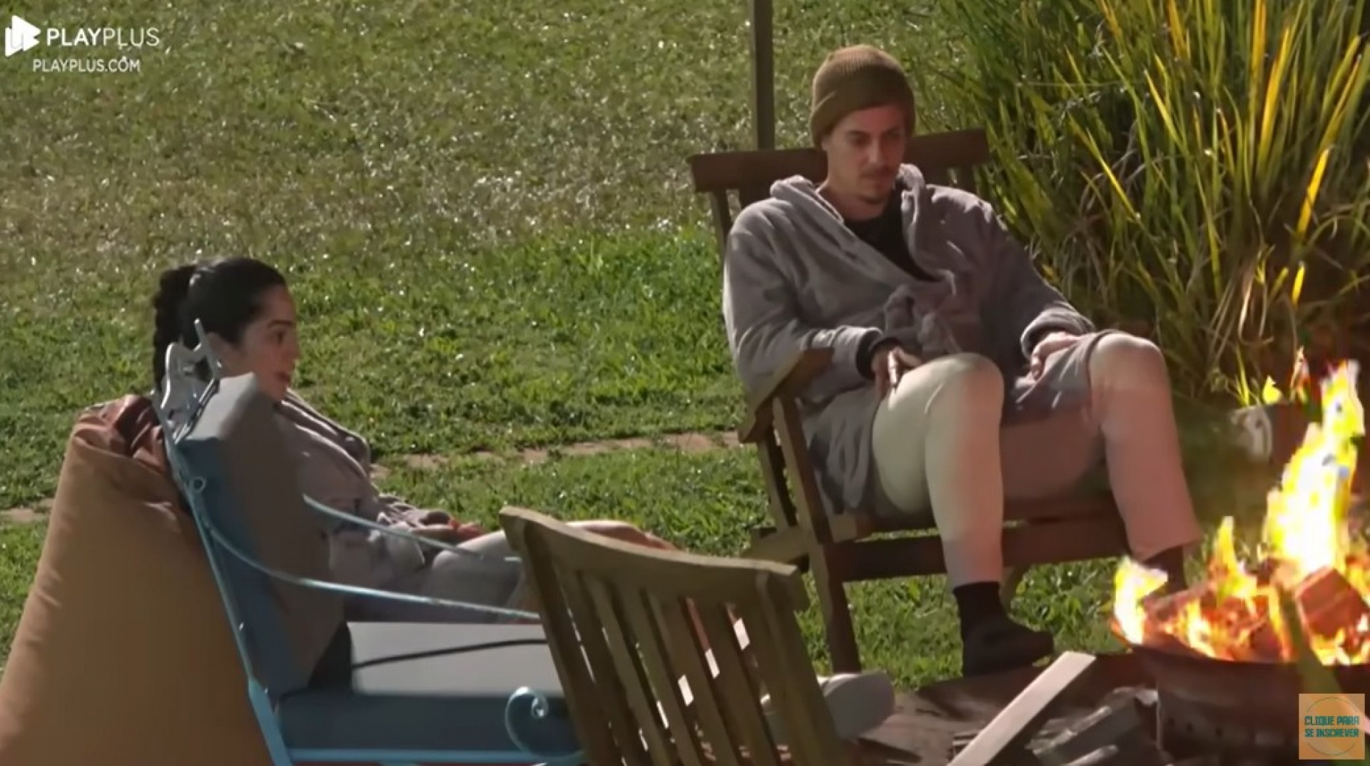 Luana e Sacha - Reprodução PlayPlus