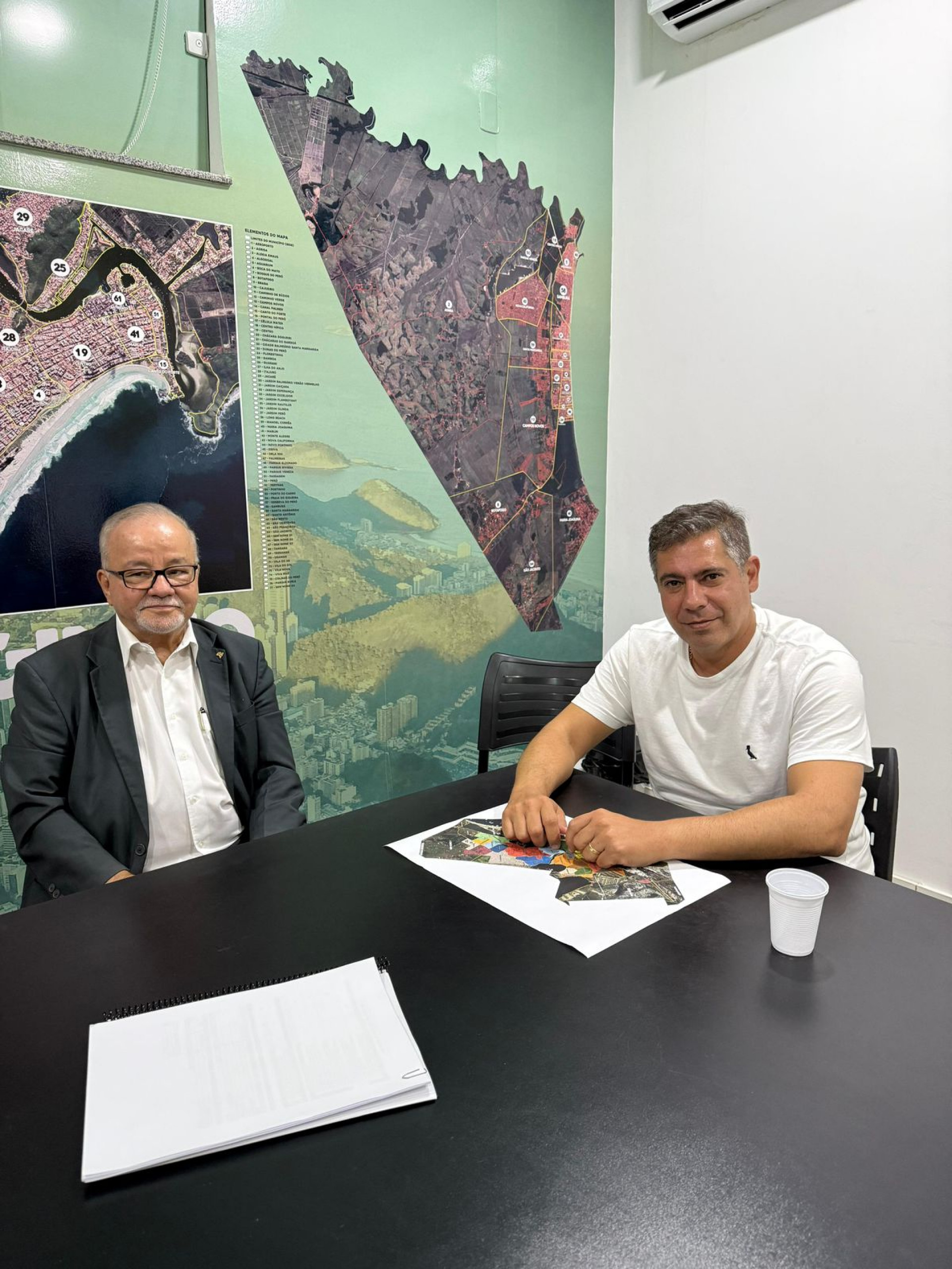 Prefeito eleito, Dr. Serginho, participou de reuni&otilde;es para alinhamentos - Ascom 