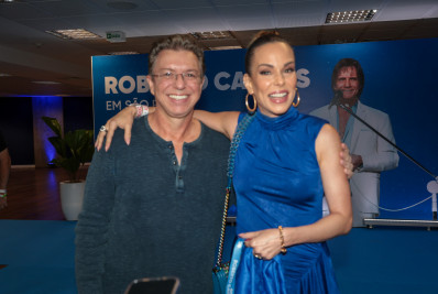 Famosos prestigiam gravação do especial de Roberto Carlos em São Paulo