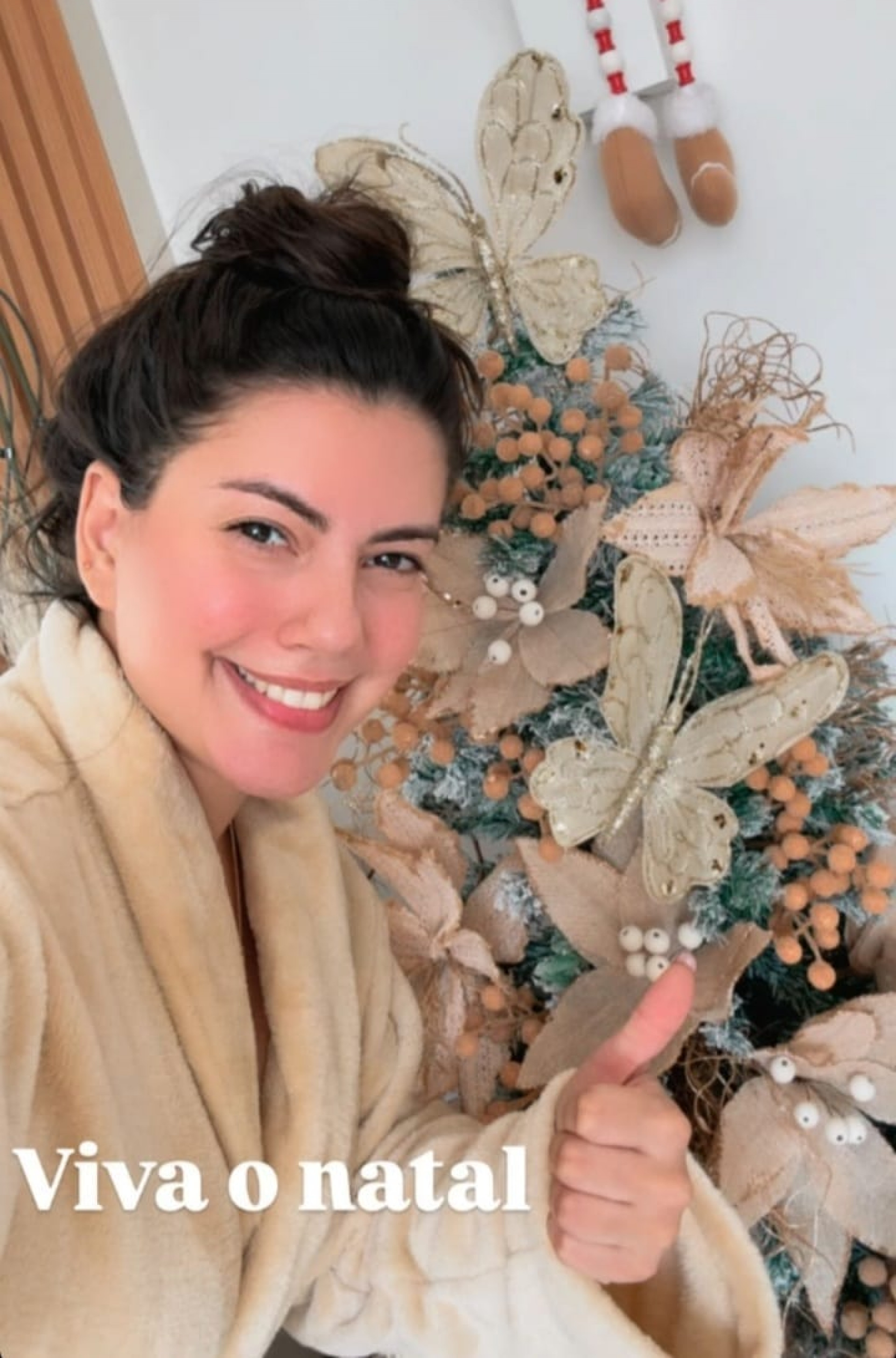 Ex-BBB rebateu comentários negativos sobre sua árvore de Natal  - Reprodução/Instagram 