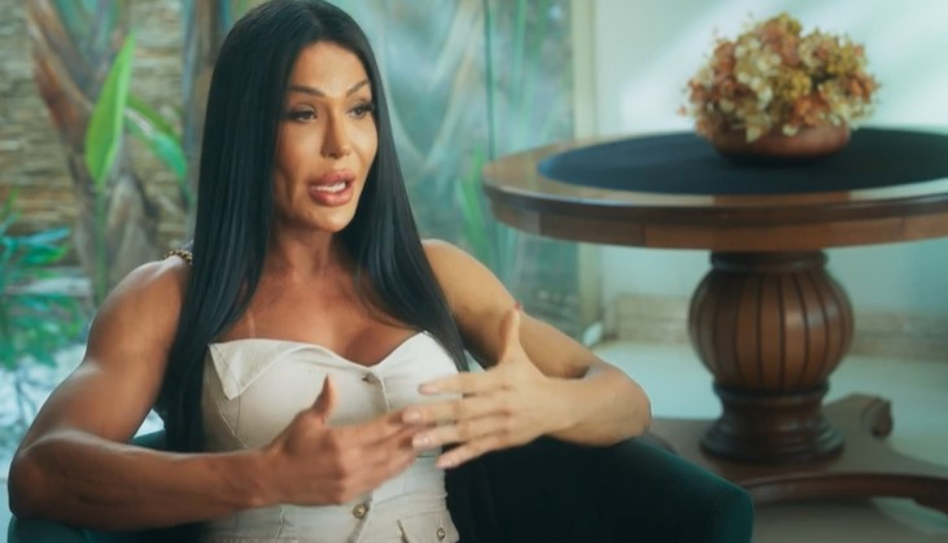 Gracyanne Barbosa no documentário 'Belo: Perto Demais da Luz' - Reprodução/Globoplay