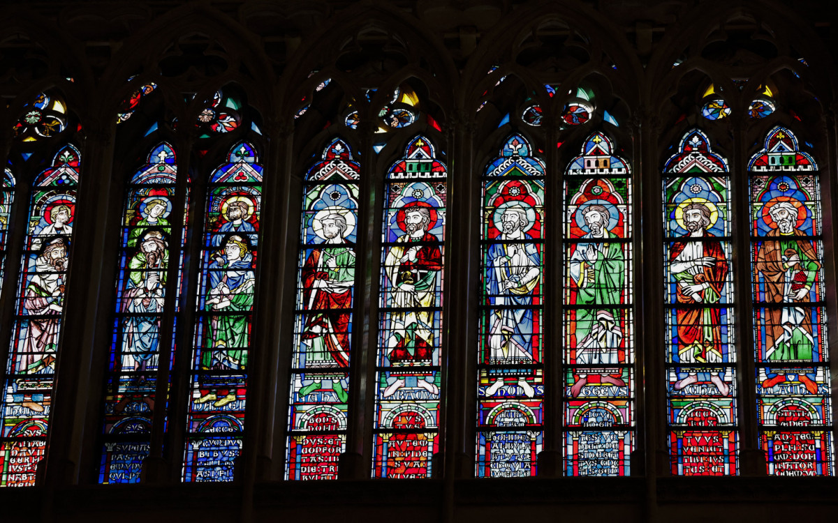 As chamas do incêndio de 15 de abril de 2019 devastaram a estrutura da catedral - Reprodução / Stephane de Sakutin / POOL / AFP