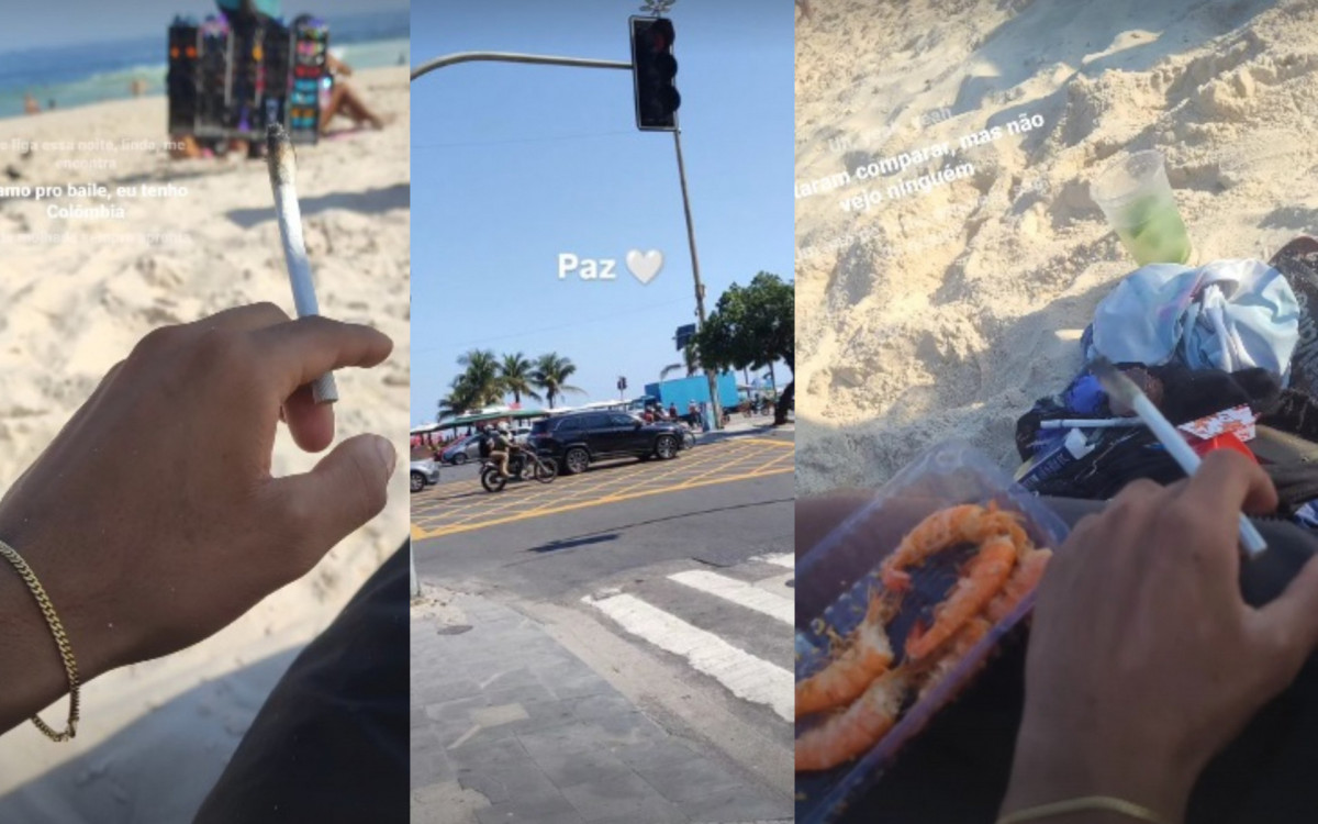 Djorkaeff Rocha da Silva, 22, postou imagem de celulares roubados em assalto no Rocha