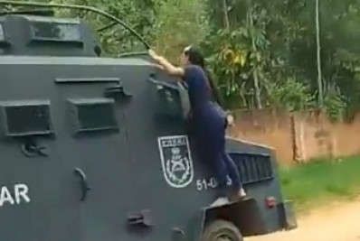 Suspeito é baleado durante confronto com PMs em Magé