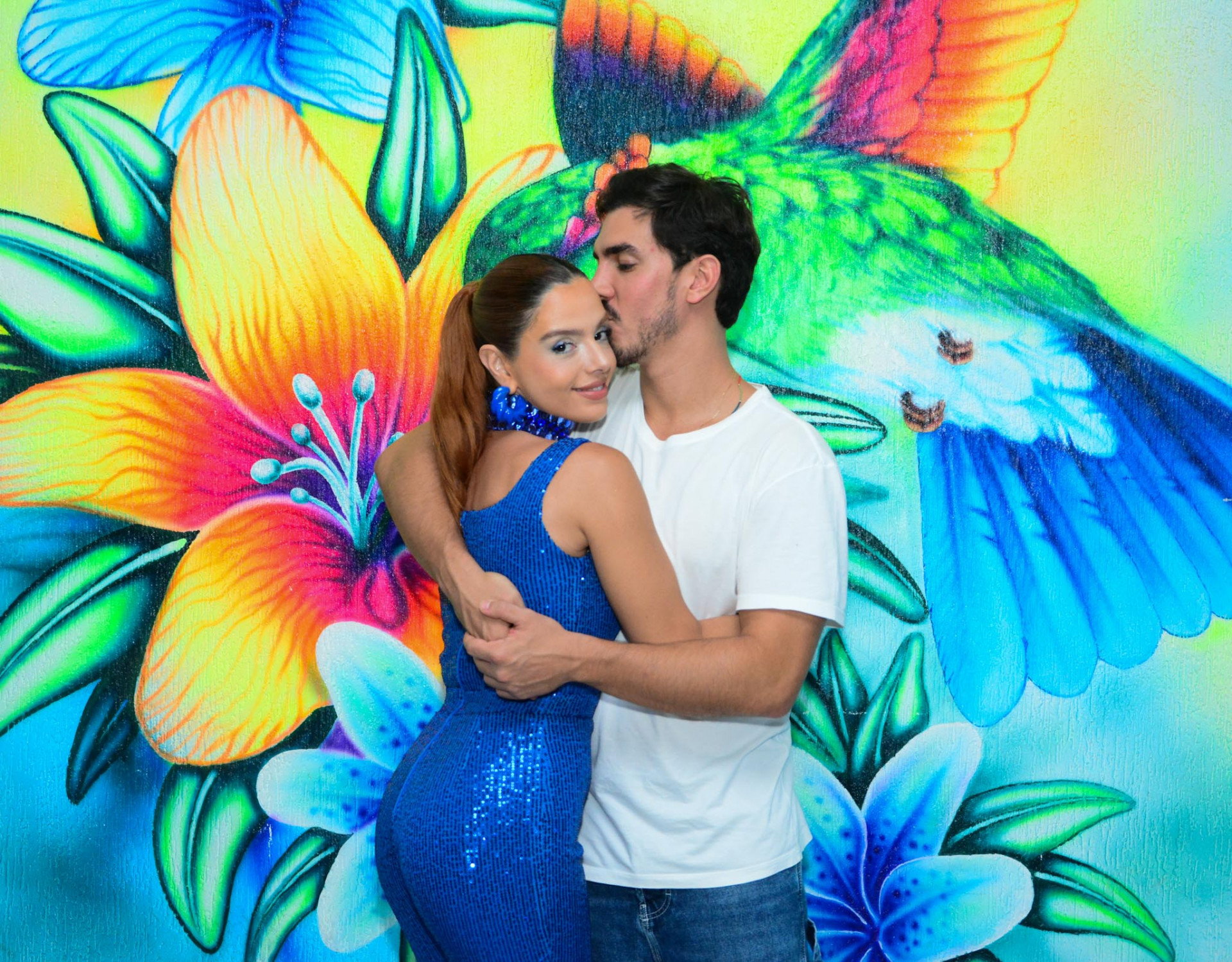 Giovanna Lancellotti e o noivo, Gabriel David - Webert Belicio/ Agnews