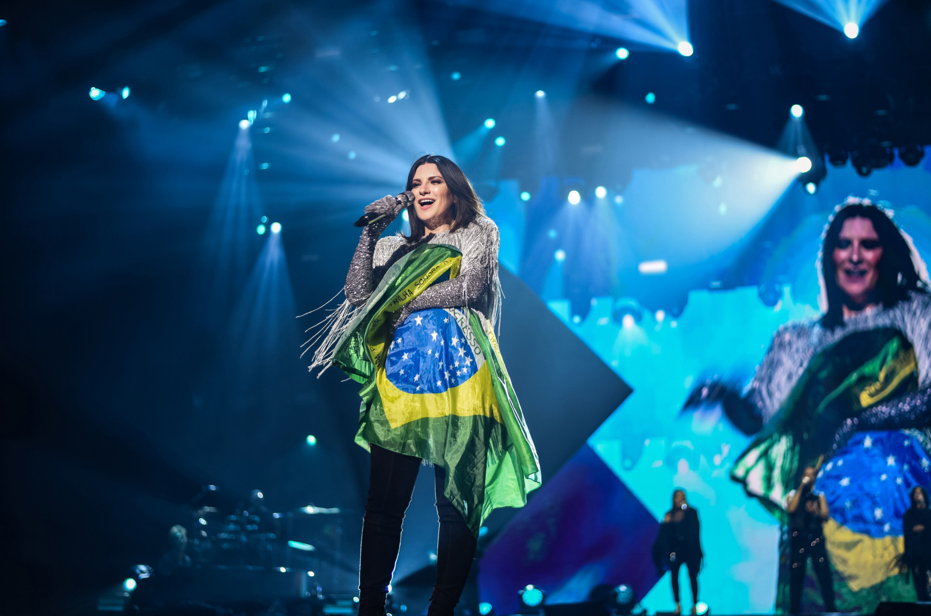 Laura Pausini realizou show em São Paulo no início do ano  - Divulgação