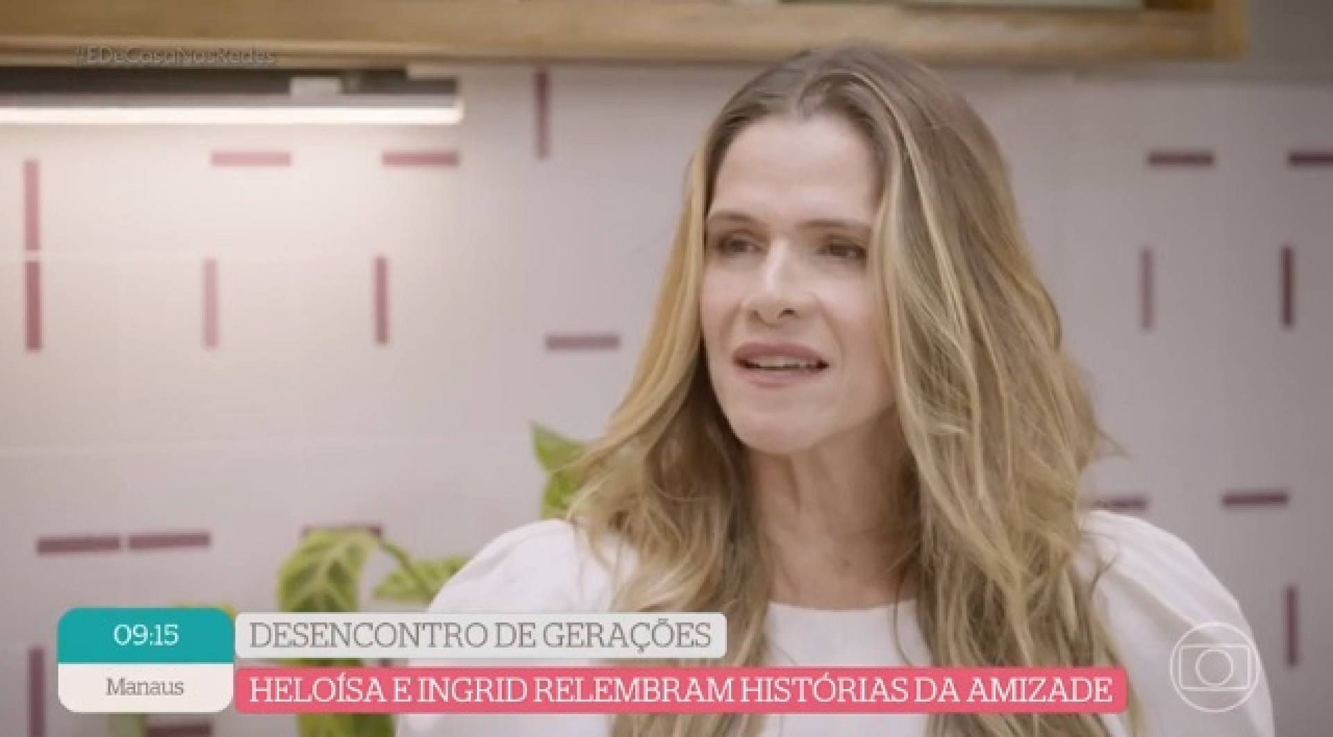 Atriz enalteceu luta de Heloisa Périssé contra o câncer - Reprodução de vídeo