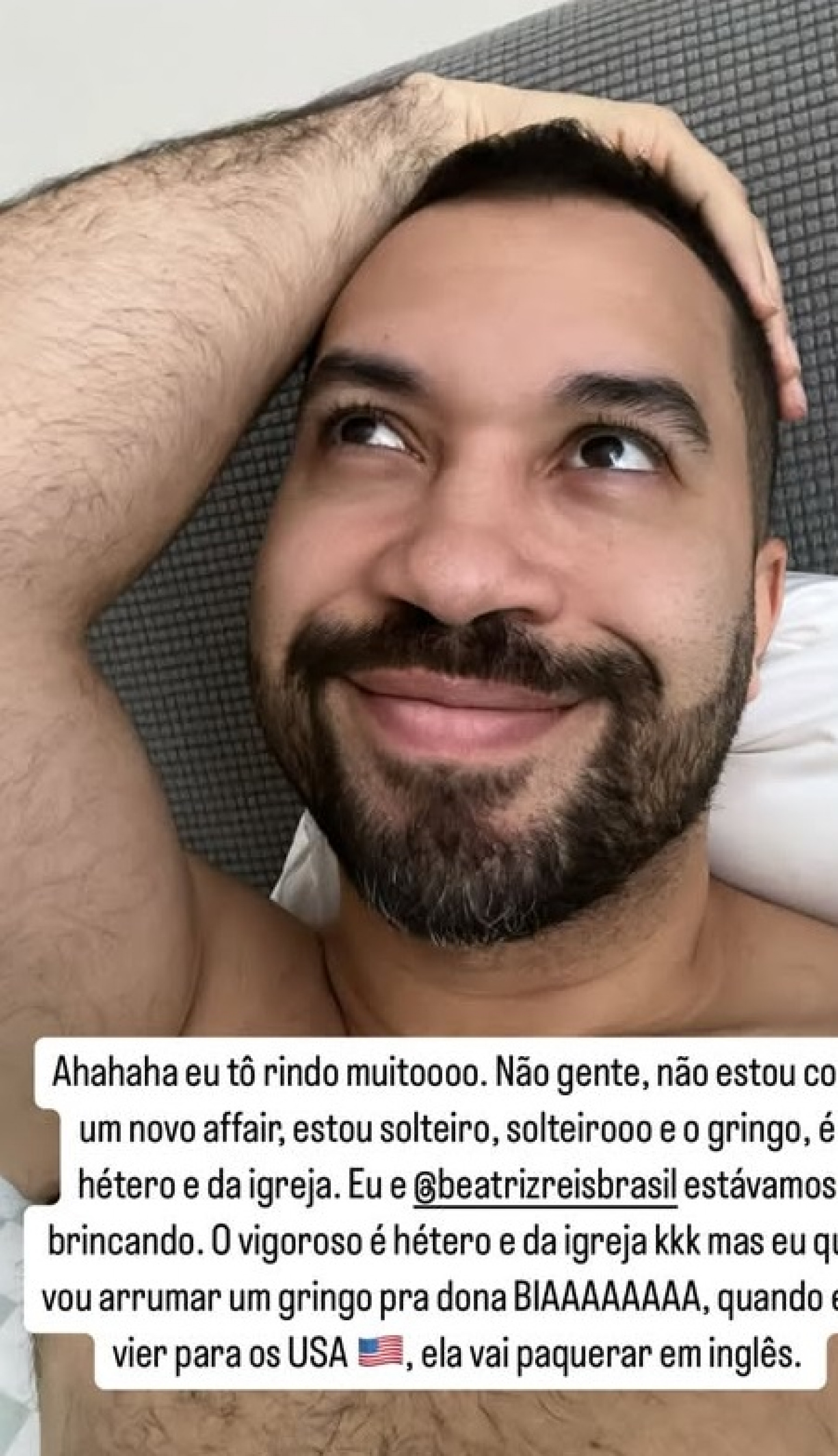 Economista negou que esteja vivendo um novo romance  - Reprodução/Instagram 