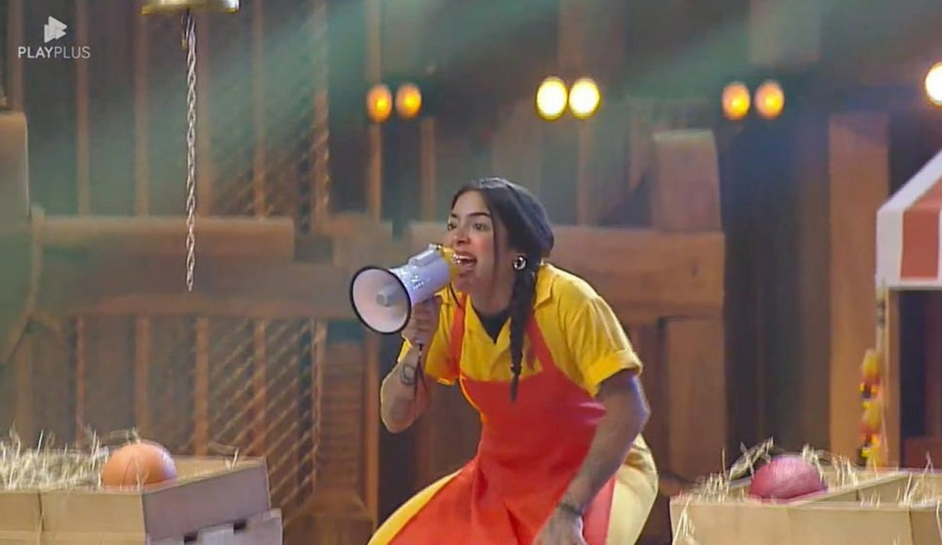 Influenciadora foi a vencedora da prova de fogo - Reprodução/PlayPlus