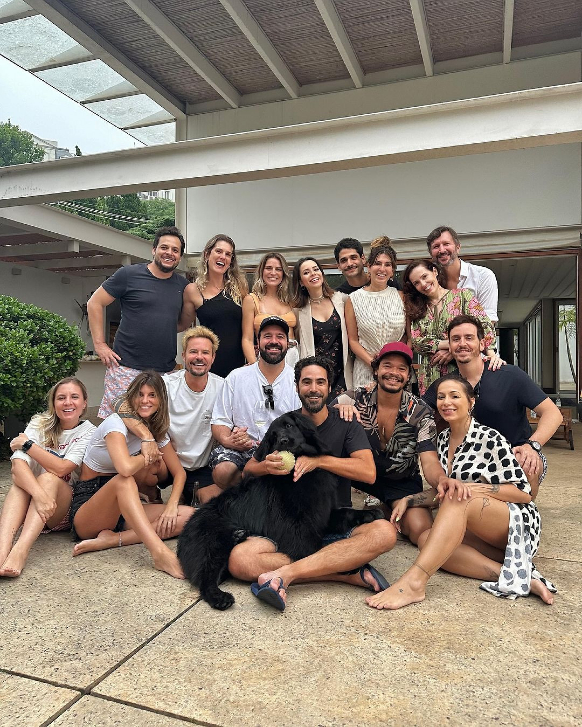 Elenco da série 'Sandy e Junior'
 - Reprodução/Instagram