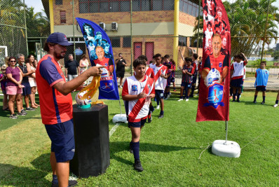 Clima de Libertadores marca encerramento das programações do ano no Centro de Futebol Zico