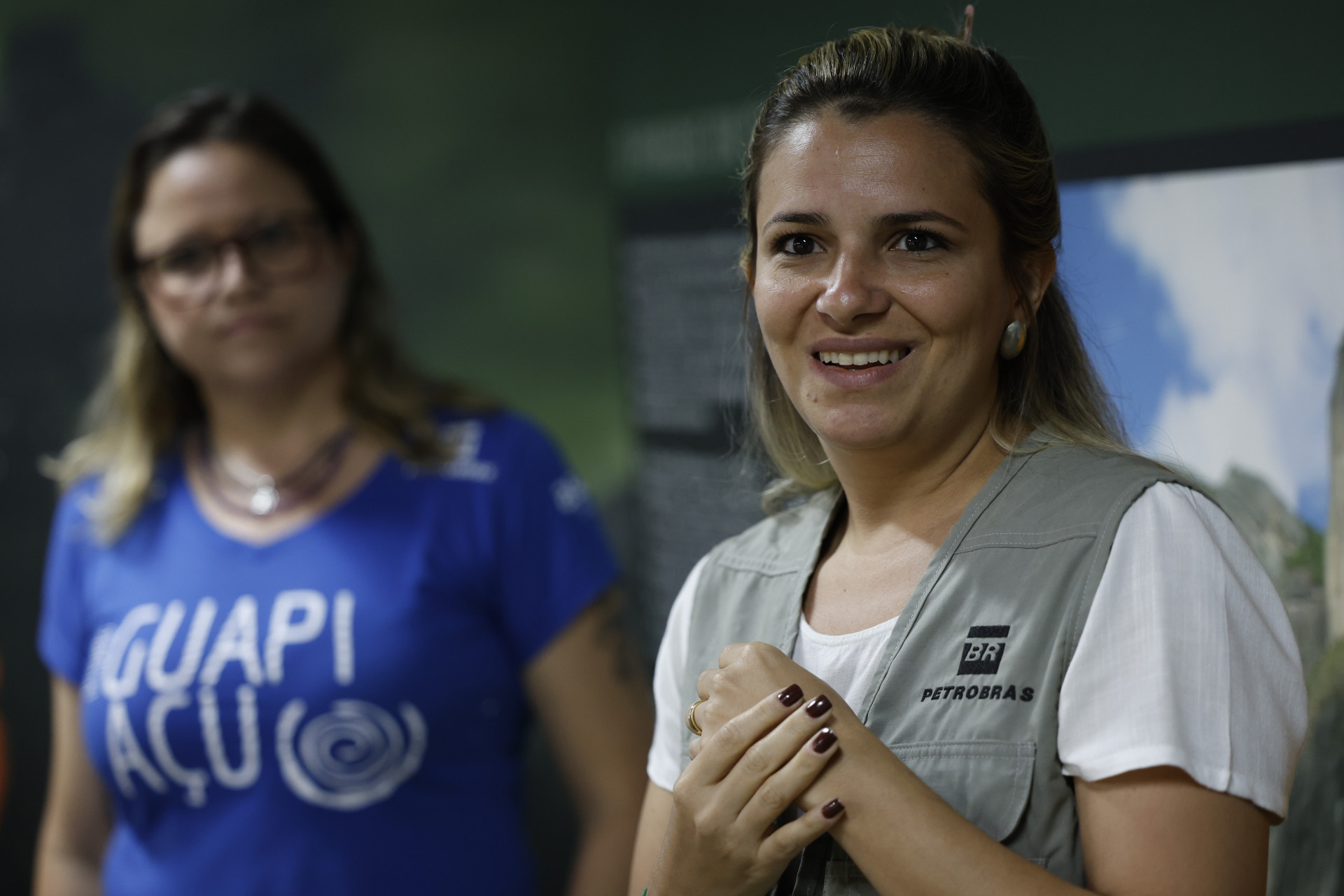 Amanda Borges, consultora de Projetos Ambientais da Petrobras, parceira do Projeto Guapiaçu - Fernando Frazão/Agência Brasil