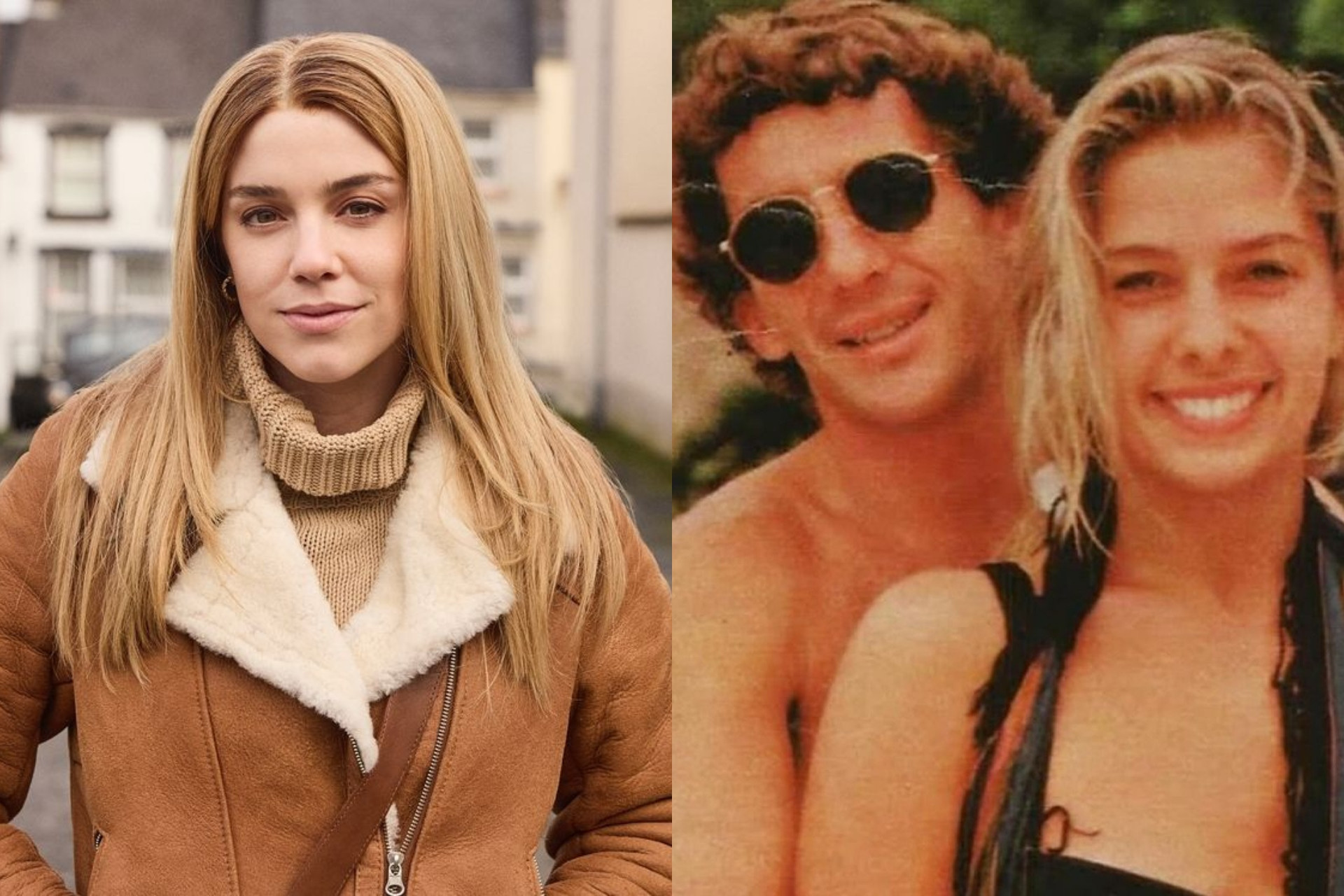 Alice Wegmann opina sobre breve aparição de Adriane Galisteu na série 'Senna' - Reprodução / Instagram 