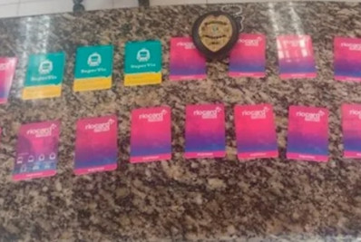 Homem é preso com cartões falsos do Riocard em estação de Mesquita