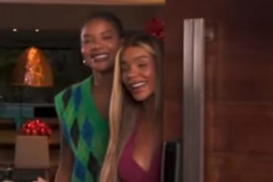 Vídeo! À espera do primeiro filho, Ludmilla e Brunna Gonçalves mostram decoração de Natal