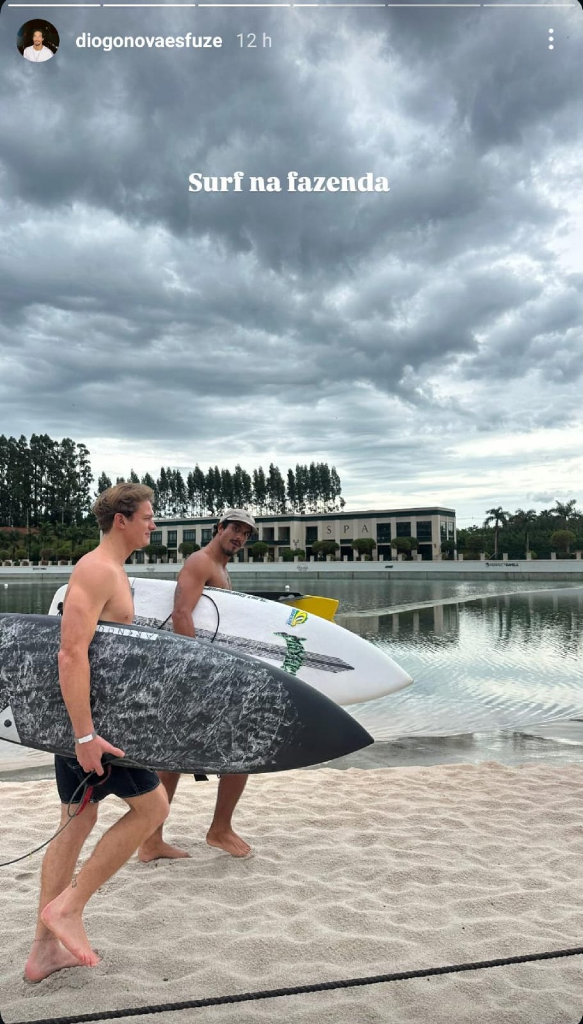 Pedro Novaes e o irmão, Diogo Novaes - Reprodução / Instagram