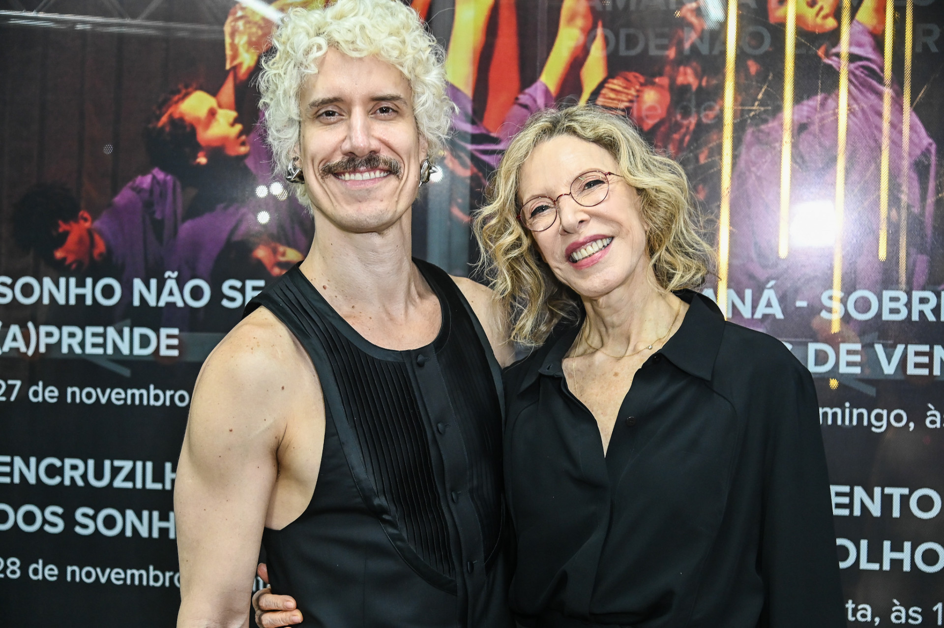 Marília Gabriela e o filho, Theodoro Cochrane - Marcelo Sá Barretto / Agnews