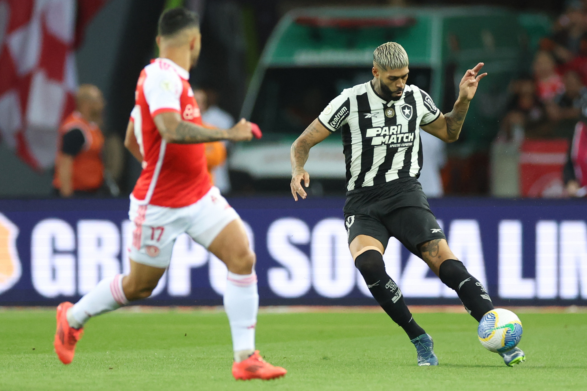 Botafogo e Internacional se enfrentaram em Porto Alegre - Vitor Silva / Botafogo