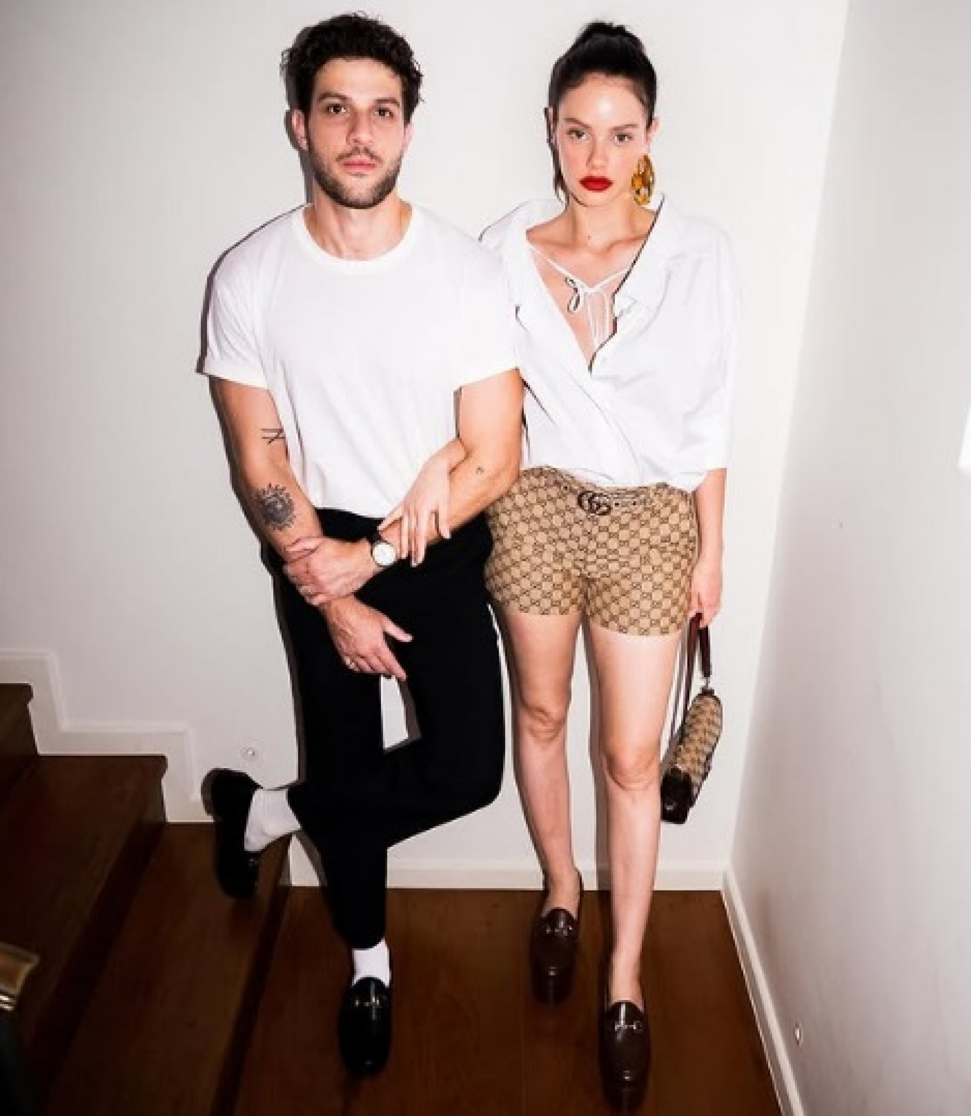 Chay Suede e Laura Neiva  - Reprodução/Instagram